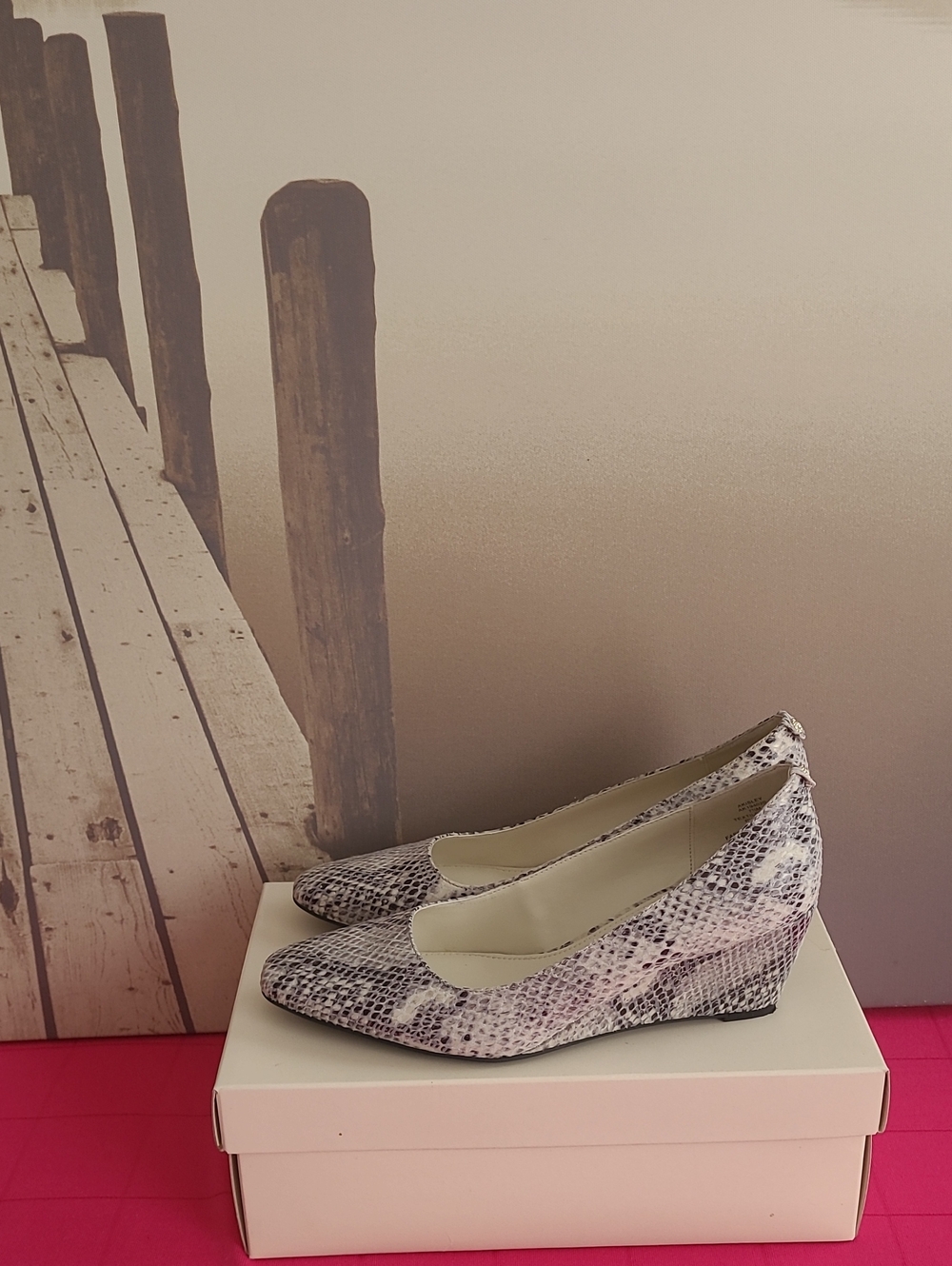Anne Klein Wedge Pump
